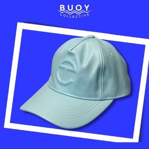 Baby Blue Telfar Leather Cap